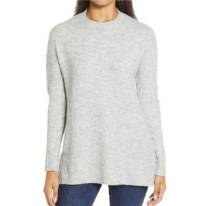 Caslon Side Snap Tunic Sweater
